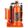 VEVOR Cric a Bottiglia Pneumatico Idraulico con Capacità di Sollevamento di 12 Tonnellate, Martinetto a Bottiglia Intervallo di Sollevamento 265–505 mm, Pneumatico/Manuale, Riparazioni Auto