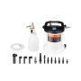 VEVOR Kit Spurgo Freni, Tubo Flessibile in Silicone Esteso, Kit Completo di Spurgo Liquido Freni, Estrattore Liquido Freni 3 L con Flacone di Riempimento Sifone 1 L 13 Connettori per Tubi Flessibili