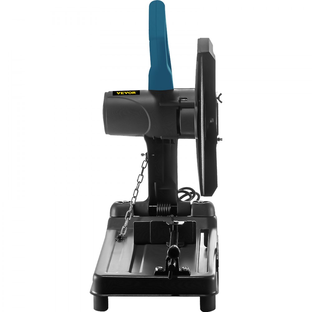 VEVOR Troncatrice Radiale per Legno, 2200W Sega Troncatrice, Velocità 3.900 giri/min Professionale Troncatrice, 355mm Sega per Metalli, Angolo 0-45 gradi, Usato per Tagliare Tubi, Angolari, Canaline