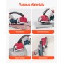 VEVOR Copertura Antipolvere per Smerigliatrice da Taglio 100-125 mm 6 Rondelle