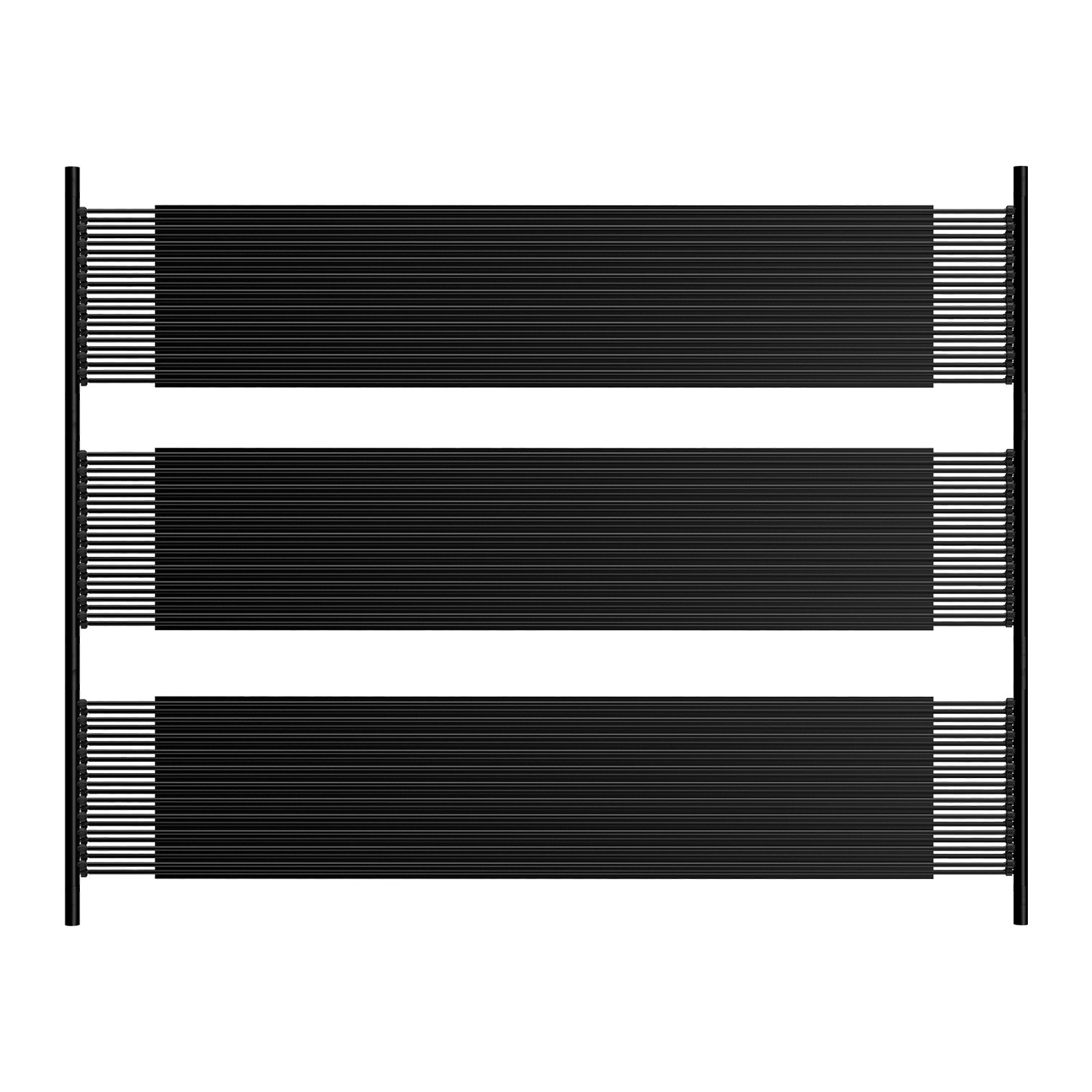 VEVOR Pannello Solare per Piscina in HDPE, 1235 x 3100 mm 1 Pezzo, Durevole Resistente Intemperie, con Accessori Completi, Aumenta Temperatura dell'Acqua, Piscina Fuori Terra e Interrata