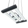 VEVOR LED Grow Light 200W Full Spectrum Dimmable Growing Lamp 400-740 nm, for Indoor Plants in 60 x 60 cm Grow Tent Seed Starting Vegetables Bloom, Aluminum Alloy, Daisy Chain, Adjustable Brightness
