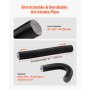 VEVOR Kit Tubo Flessibile di Aspirazione Aria per Riscaldatore Diesel da Parcheggio da 25 mm, Connettore per Uscita d'Aria Fredda Espandibile con Filtro e Fascette Stringitubo,  da 2 kW/5 kW/8 kW