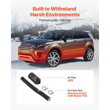 VEVOR Kit Tubo Flessibile di Aspirazione Aria per Riscaldatore Diesel da Parcheggio da 25 mm, Connettore per Uscita d'Aria Fredda Espandibile con Filtro e Fascette Stringitubo,  da 2 kW/5 kW/8 kW