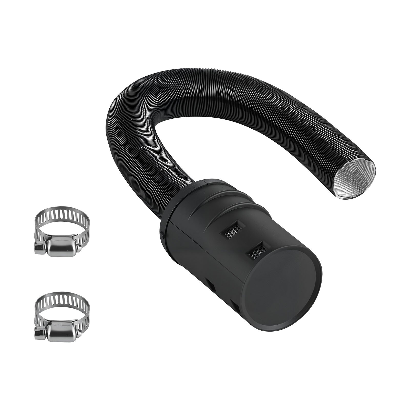 VEVOR Kit Tubo Flessibile di Aspirazione Aria per Riscaldatore Diesel da Parcheggio da 25 mm, Connettore per Uscita d'Aria Fredda Espandibile con Filtro e Fascette Stringitubo,  da 2 kW/5 kW/8 kW