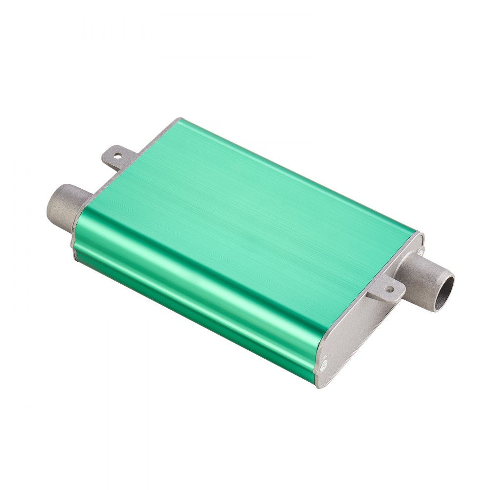 VEVOR Silenziatore per Riscaldatore Diesel da 24 mm, Kit Connettore per Uscita d'Aria in Lega di Alluminio, con 2 Morsetti e Viti, per Riscaldatori da 2 kW, 5 kW e 8 kW, Manutenzione