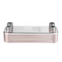 VEVOR Scambiatore di Calore a Piastre Brasate 126 x 301 mm, Scambiatore Acqua-Acqua con 20 Piastre, Acciaio Inox Resistente, Staffa di Montaggio, Fino a 330K BTU, per Caldaie e Riscaldamento Radiante