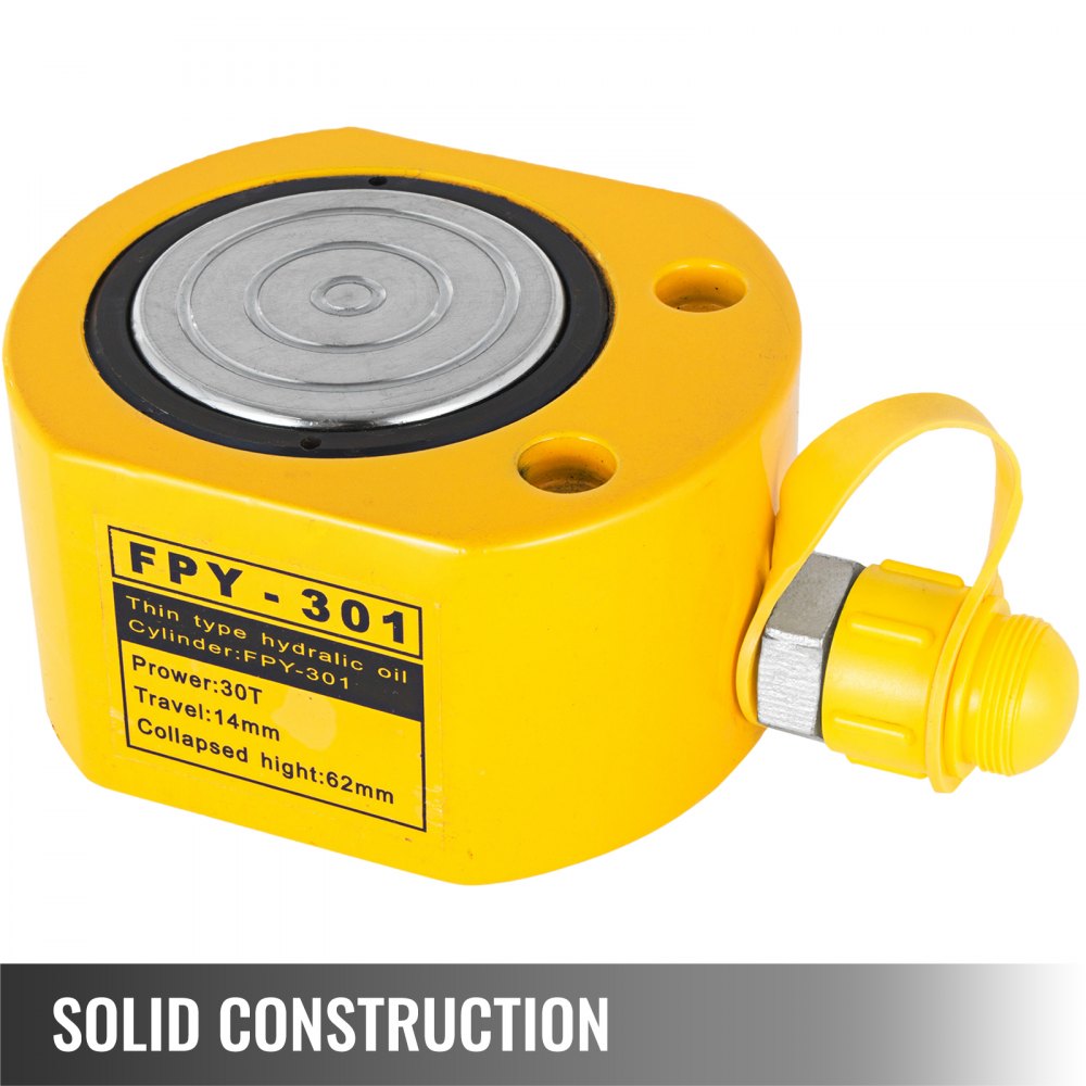 30t 14mm Cric Idraulico A Bottiglia Cilindro Idraulico Sollevamento Trazione