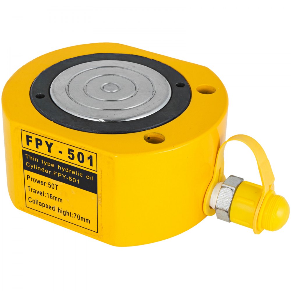 50t 16mm Cric Idraulico A Bottiglia Cric Cricco Ultrasottile Sollevatore