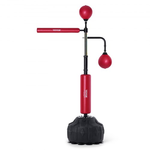 Sacco Da Boxe Reflex Freestanding – Supporto Con Ventosa, Altezza Regolabile Per Adulti E Bambini