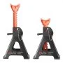 VEVOR Cavalletti di Sollevamento Capacità di 3 Tonnellate, Altezza Regolabile da 275 a 415 mm, Robusti Cavalletti di Sollevamento in Acciaio per Auto con Doppio Bloccaggio, per SUV, Auto