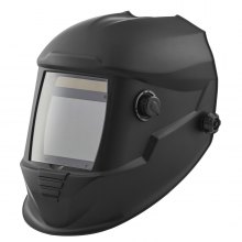 VEVOR Casco per Saldatura Auto-Oscurante, Cappuccio per Saldatura Energia Solare Colori Reali da 100 x 80 mm, 4 Sensori ad Arco, Tonalità 4/5-9/9-13 per Rettifica TIG MIG ARC, Serie METIS