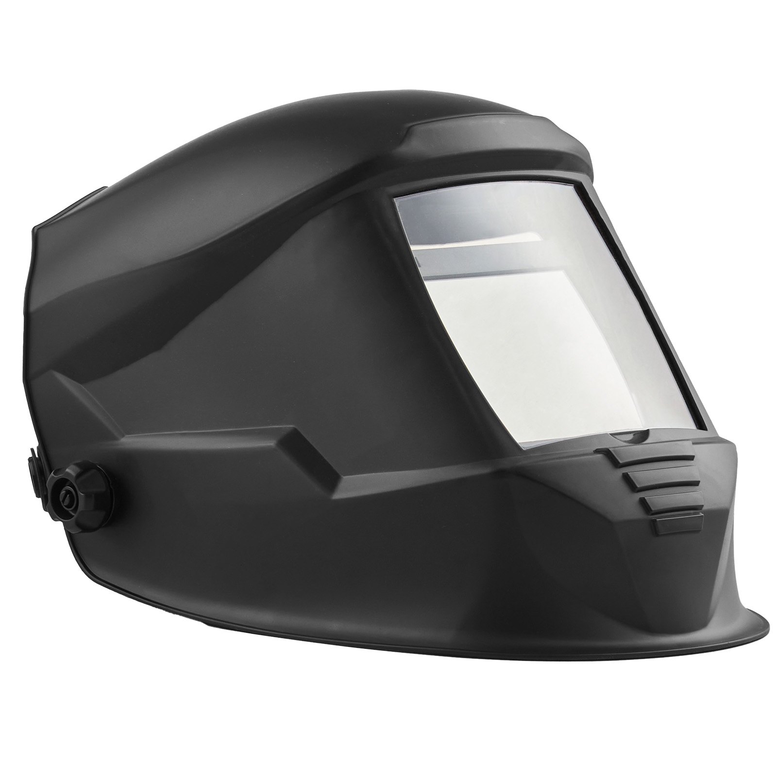 VEVOR Casco per Saldatura Auto-Oscurante, Cappuccio per Saldatura Energia Solare Colori Reali da 100 x 80 mm, 4 Sensori ad Arco, Tonalità 4/5-9/9-13 per Rettifica TIG MIG ARC, Serie METIS