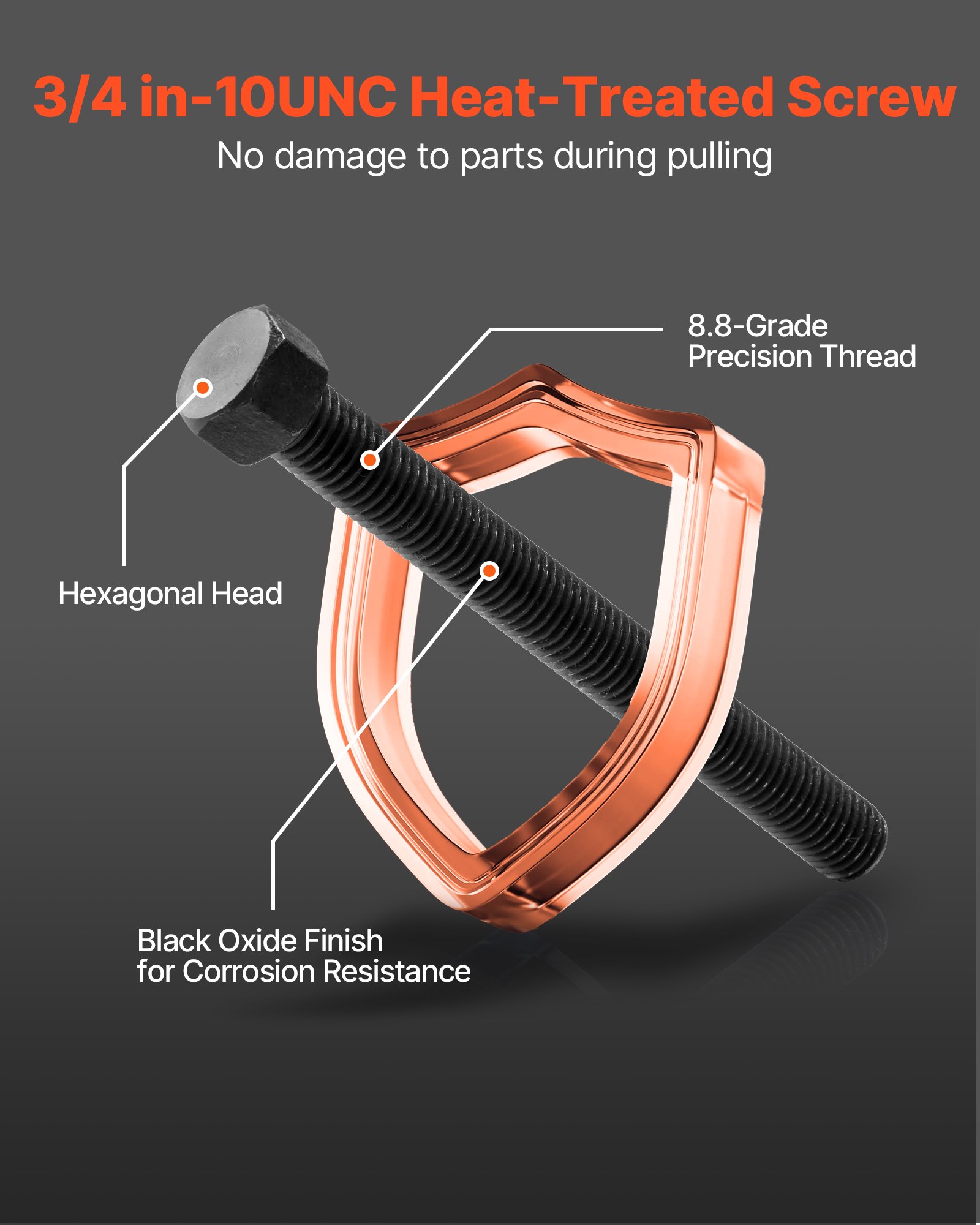 VEVOR Kit Pressa per Cuscinetti Ruota 23 pezzi, Estrattore per Cuscinetti a Trazione Anteriore per Rimozione Installazione a Trazione Anteriore, Attrezzo per Ruota con Vite Scorrevole