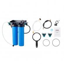 VEVOR Sistema Lavaggio Auto con Acqua Deionizzata Spotless Misuratore TDS 16 kg