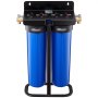 VEVOR Unità Demineralizzatore d'Acqua per Risciacquo Veicoli, Sistema di Deionizzazione d'Acqua per Pulizia Camper Valvola Deviatrice Tester TDS Pressione Ingresso 3-8,6 MPa Temperatura Lavoro 4-44 °C