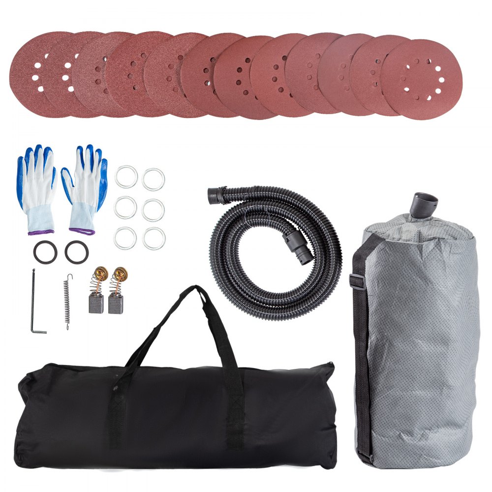 Levigatrice Estensibile Per Pareti Muro Soffitti Carteggiatrice 750w 225mm Led