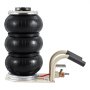 VEVOR Martinetto Pneumatico 3T Cric Aria Sollevamento 140-450 mm Martinetto Pneumatico 0,8-1,0 MPa, Martinetto Portatile 3 Cuscini d'Aria per Riparazione Auto Manutenzione SUV Pickup Officina Garage