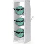VEVOR refrigerant tank rack with 3 cylinder tanks 30–50 lbs, cylinder tank rack 372 x 355 x 1170 mm, refrigerant cylinder rack, gas cylinder racks and holders for Freon, gases, oxygen