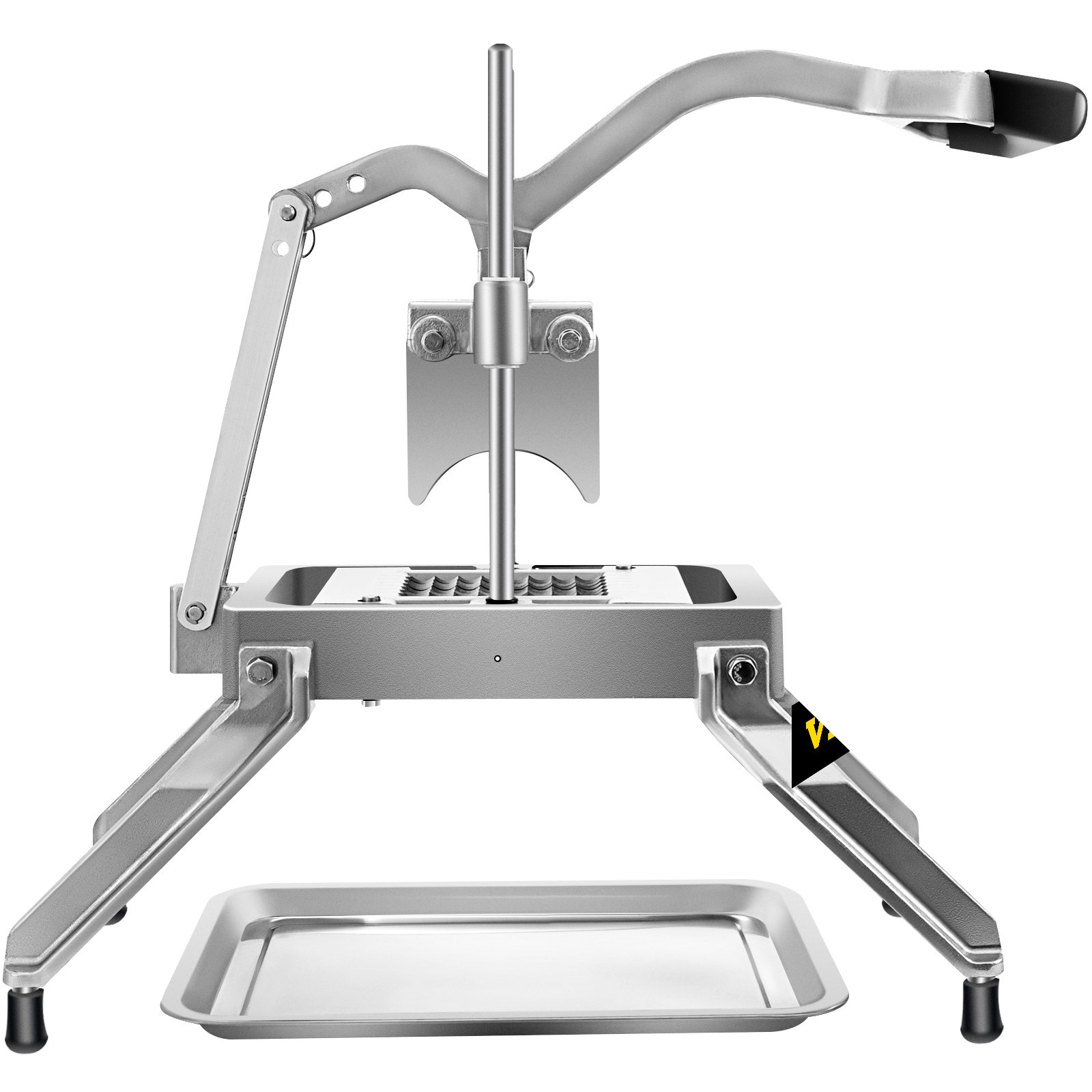 VEVOR Affettatrice Manuale Morbido Cibo per Formaggi a Filo con Lama Acciaio Inox 420 3 /1 6 Pollici Affettatrice Pranzo Carne di Argento 50 x 44 x