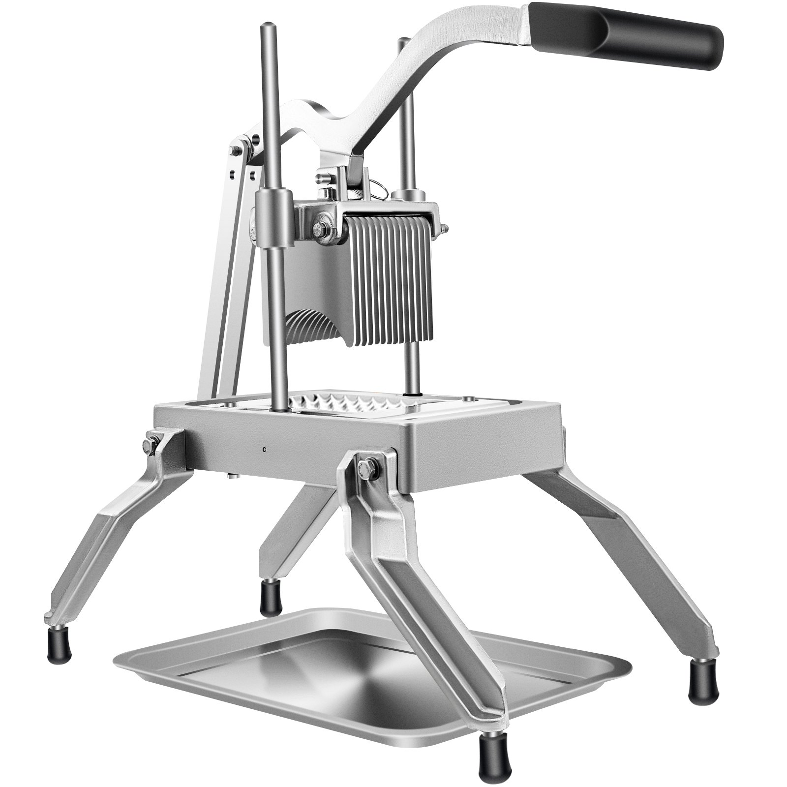 VEVOR Affettatrice Manuale Morbido Cibo per Formaggi a Filo con Lama Acciaio Inox 420 3 /1 6 Pollici Affettatrice Pranzo Carne di Argento 50 x 44 x