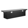 VEVOR Crossover Truck Tool Box for the Loading Area (1815 x 699 x 474 mm) Lockable & Waterproof Aluminum Tool Boxes Truck Box for Motorhome Trailers Black