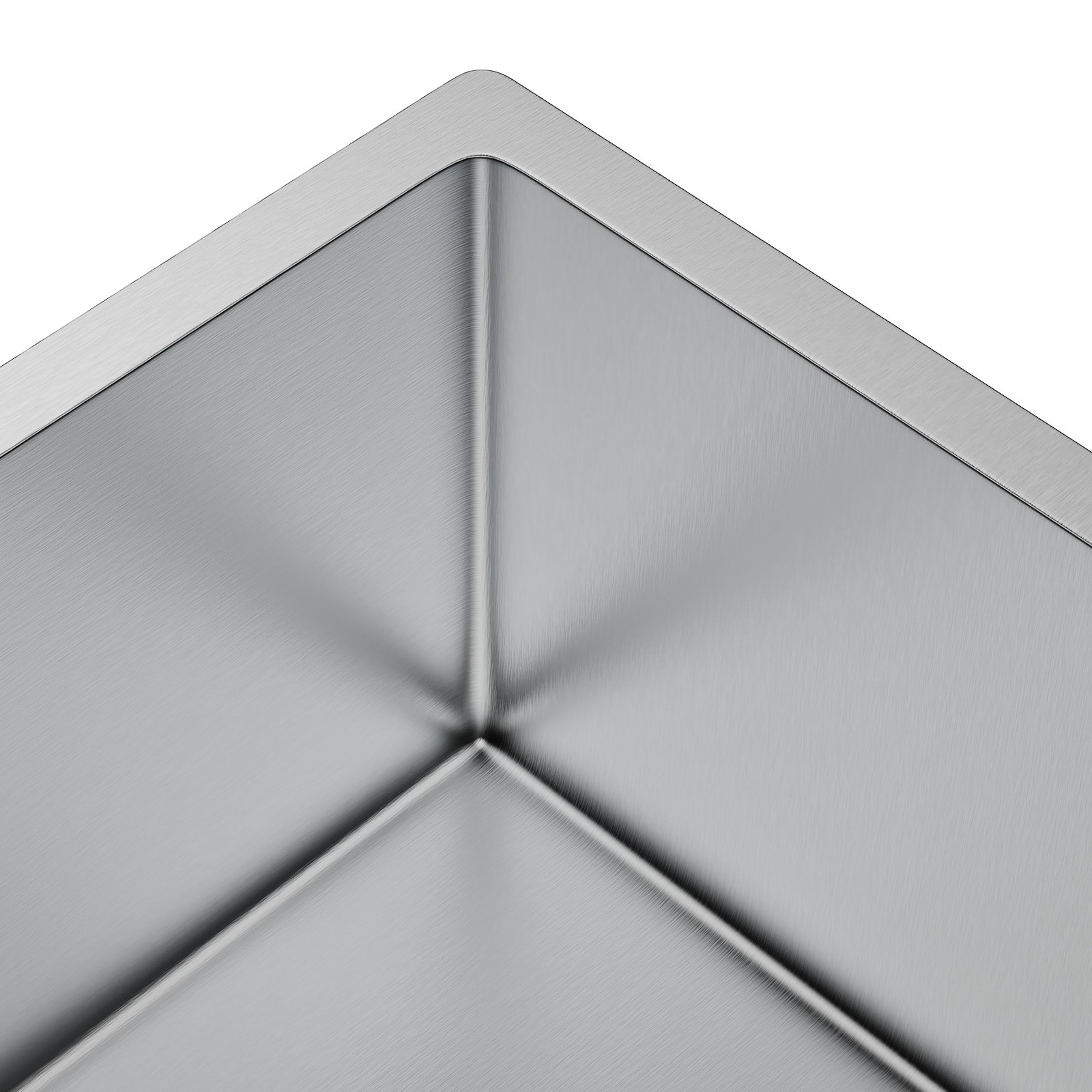 VEVOR Lavello da cucina sottopiano da 81 cm, vasca singola, barra da cucina in acciaio inox