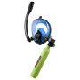 VEVOR Mini Bombola Subacquea per Immersioni, Set di Bombola Portatile 0,5 L con Maschera Subacquea Integrale, Pompa Manuale ad Alta Pressione, Mini Scuba Tank Autonomia Fino a 10 Minuti, Multiuso