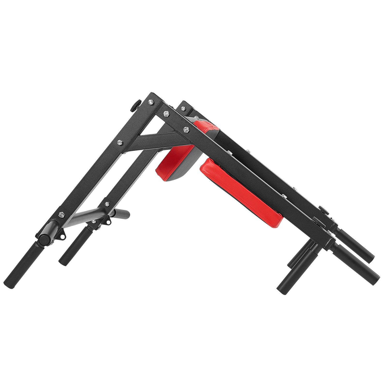 VEVOR Barra per Trazioni Multifunzionale, Stazione per Trazioni a Parete per Esercizio Domestico, Barre per Trazione in Acciaio per l'Allenamento Parte Superiore del Corpo, Carico max. 200 kg