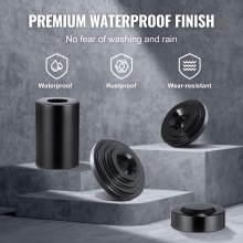 VEVOR Kit di Pressatura per Giunto Sferico 10 Pezzi in Valigetta da Garage Officina per Riparazione Veicoli in Materiale Acciaio al Carbonio per Auto 4WD, Kit Attrezzatura Giunti Sferici a Telaio C