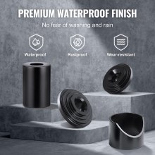 VEVOR Kit di Pressatura per Giunto Sferico 25 Pezzi in Valigetta da Officina per Riparazione Veicoli in Materiale Acciaio al Carbonio per Auto 2WD/4WD, Kit Attrezzatura Giunti Sferici 25 Pz a Telaio C