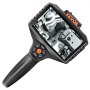VEVOR Endoscope Camera Triple Lens 5" IPS Screen 854x480 Inspection Camera 5m Cable Pipe Camera 5000mAh Battery for 5-6 Hours Sewer Camera IP67 Endoscope 180° Rotatable Car Engines Sewers HVAC Ducts