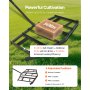 VEVOR Erpice Trainato Largo 2150 mm, Livellatrice per Vialetti in Acciaio Q235 con Barre Regolabili Attacco a Perno, Erpice Trattori da Vialetto per ATV, UTV, Giardino 2150 x 2120 x 110 mm