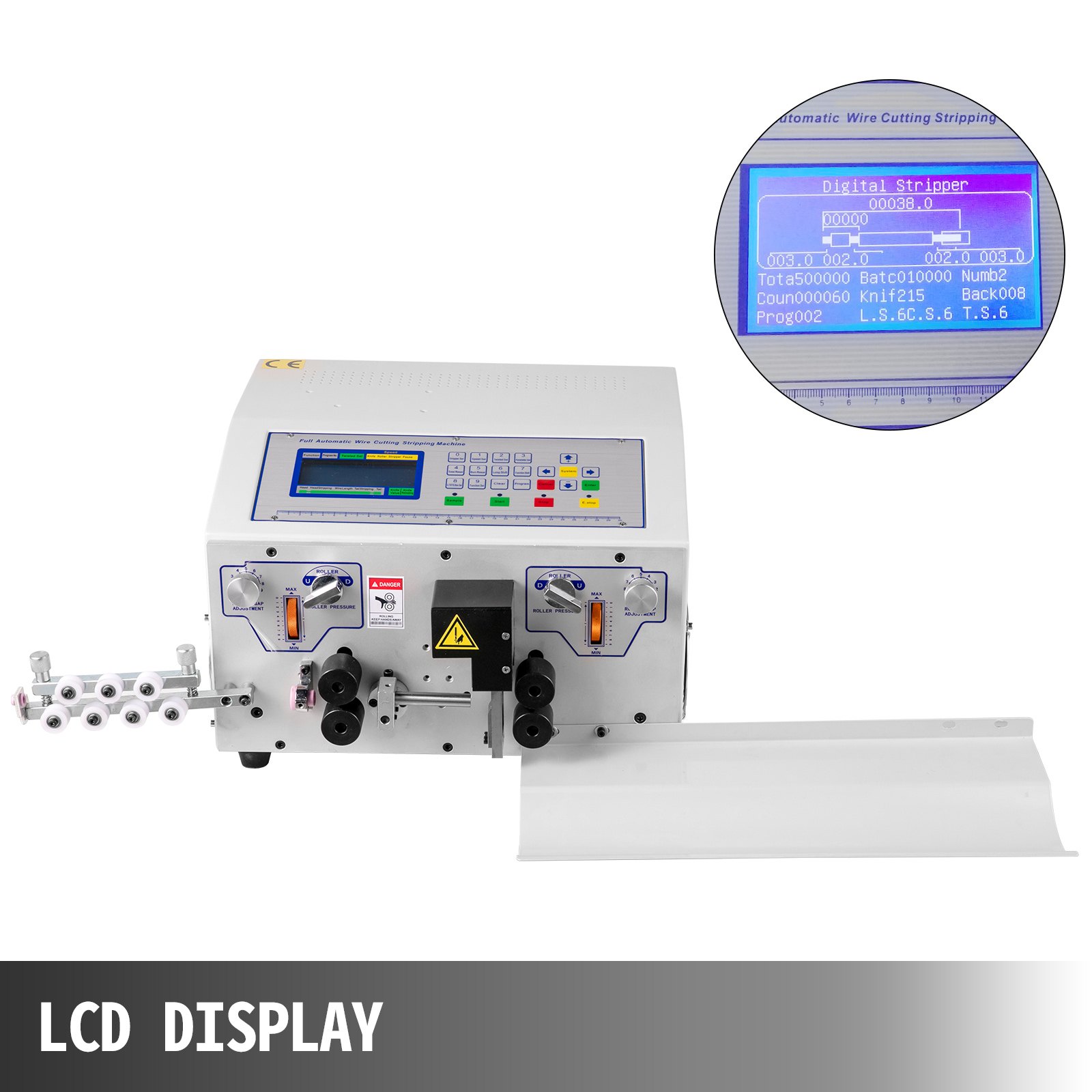 Macchina Spelacavi Automatica Swt508-max1 Ca 220 V 400w Lunghezza 1-100.000 Mm