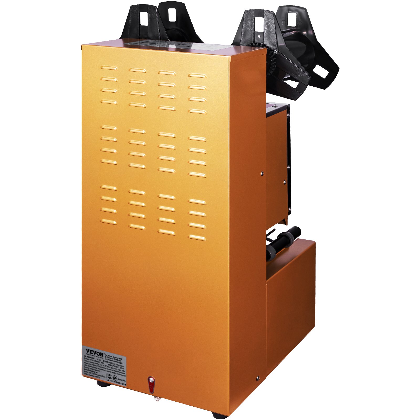 VEVOR Sigillatrice completamente automatica per tazze da tè 500-650 tazze/H 190 mm Oro