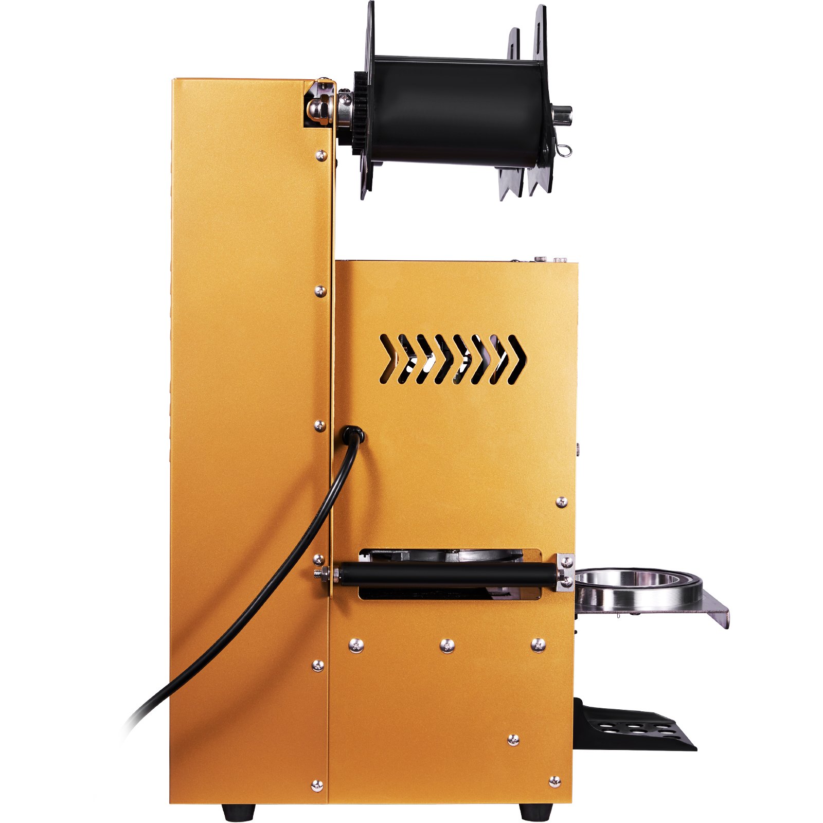 VEVOR Sigillatrice completamente automatica per tazze da tè 500-650 tazze/H 180 mm Oro