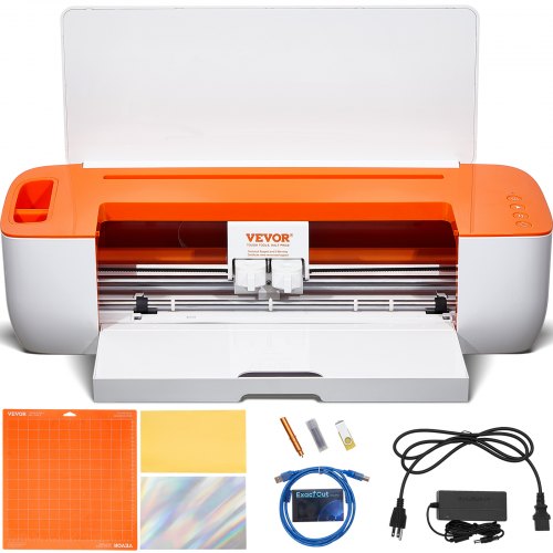 VEVOR Taglio Vinile, Plotter da Taglio con Connettività Bluetooth, Compatibile con iOS, Android, Windows e Mac, Grandi Disegni Inclusi, per Creare Carte Personalizzate, Decorazioni per la Casa
