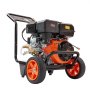 VEVOR Gas Pressure Washer, 4400 PSI 4.0 GPM, gas-powered pressure washer with copper pump, spray gun and extension wand, 5 quick-connect nozzles, for cleaning cars, houses, driveways