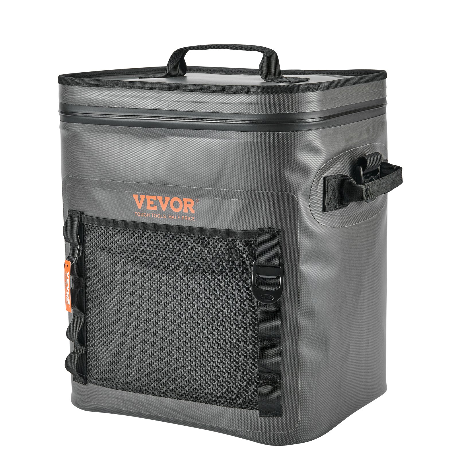VEVOR Borsa Frigo Isotermica Portatile 360 x 280 x 395 mm Capienza da 30 Lattine ca. per Attività all'Aperto Campeggio Picnic Festa, Borsa Frigo Portatile in Nylon TPU 840D per Bibite Bevande Alimenti