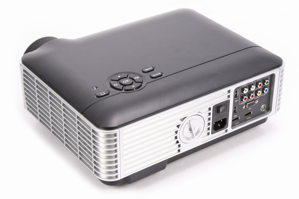 Mini Proiettore Led Portatile Videoproiettore Home Cinema 3500 Lumens Hd Tv