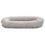VEVOR Letto a Sacco per Cani da 132 x 86 x 24 cm, Cuccia in Schiuma Memoria per Cani a Misura Umana, con Tasca Laterale, Maniglia e Cerniera, Fodera Rimovibile e Lavabile in Lavatrice, Peluche Lungo