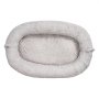 VEVOR Letto a Sacco per Cani da 132 x 86 x 24 cm, Cuccia in Schiuma Memoria per Cani a Misura Umana, con Tasca Laterale, Maniglia e Cerniera, Fodera Rimovibile e Lavabile in Lavatrice, Peluche Lungo