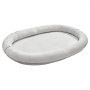VEVOR Cuccia per Cani Animali Domestici da 1780 x 1200 x 240 mm, Peluche Corto per Cani di Taglia Umana, con Tasca Laterale, Maniglia e Cerniera, Rimovibile, Lavabile in Lavatrice, Grigio
