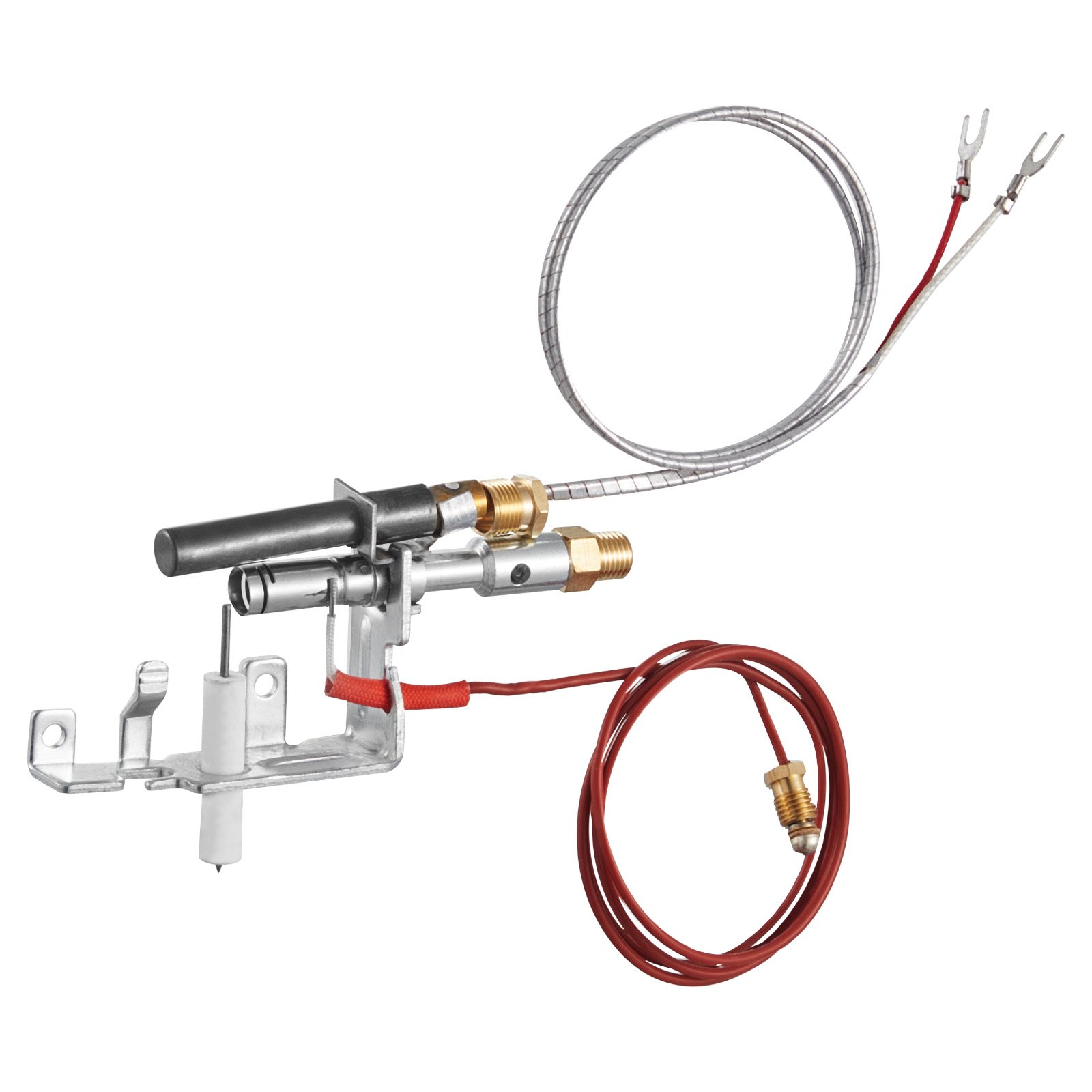 VEVOR Kit di Montaggio Pilota a Gas, OE 14D0477, LPG8404, SRV14D0477, Accensione a Gas per Camino, Sostituzione GPL, Compatibile con i Modelli Lexington Forge, Majestic, Martin, Monessen