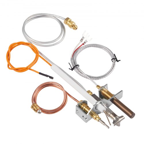 Kit Bruciatore Di Sicurezza Per Camini A Gas Propano - Pilota Con Termocoppia E Accensione Fai Da Te