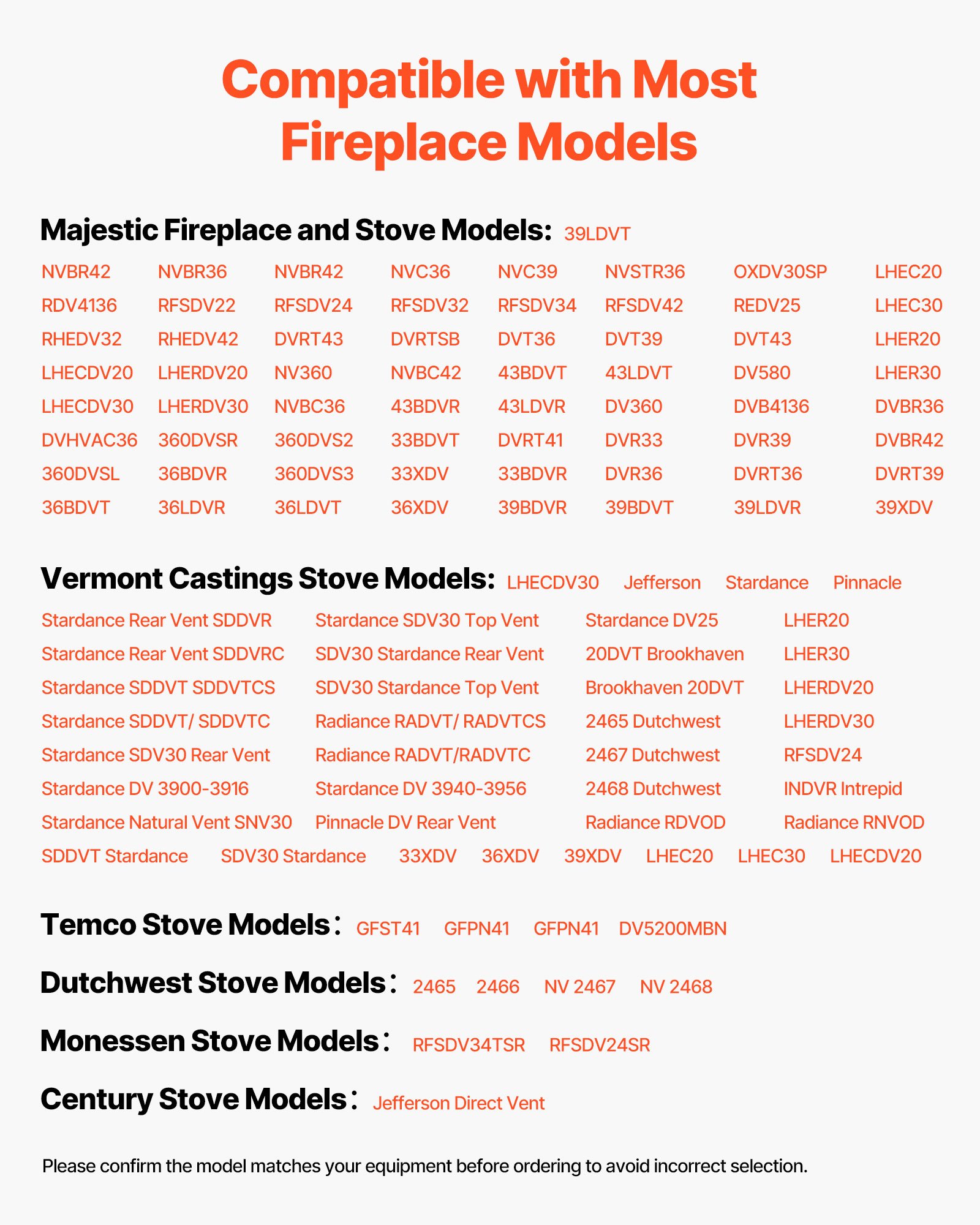 VEVOR Gruppo Pilota a Gas, OE 10002265, 10002264, SRV10002264 Gruppo Pilota per Camino, Accensione a Gas Naturale e GPL, per Majestic, Vermont Castings, Temco, Dutchwest, Monessen, Century