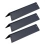 VEVOR Flavorizer Bars, 39cm Grill Replacement Part, for Weber Spirit I & II 200 Series Grills, Including Spirit ll E-210, ll E-220, ll S-210, E-210, S-210, Porcelain-enameled Steel Heat Plate, 3 Pack