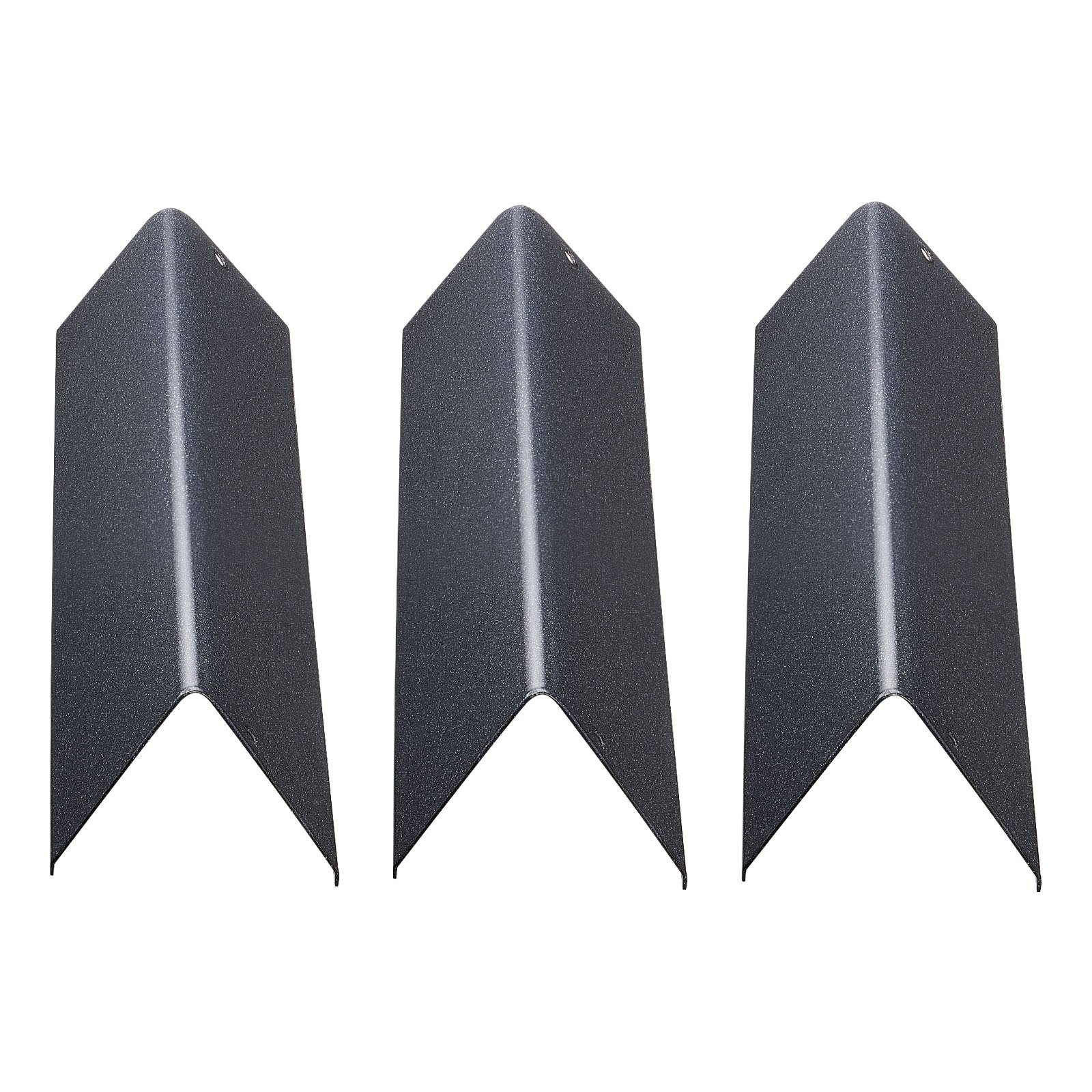 VEVOR Barre Aromatizzanti Pannello Diffusore BBQ 3 Barre Flavorizer Acciaio Smaltato Porcellanato per Griglie Weber Spirit I II 200 Series, Inclusi Spirit ll E-210, ll E-220, ll S-210, E-210, S-210