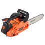 VEVOR 25cc Petrol Chainsaw, 305mm Bar, 1.02HP Saw with Non-Slip Handle, Dual Fuel Tanks and Emergency Stop Function, Max. 12000 RPM, for Logging, Tree Pruning and Clearing