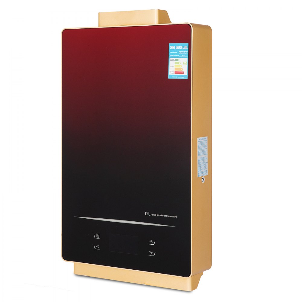 Scaldino Scaldabagno A Gas Naturale 12l Timer Efficiente Acciaio Al Carbonio